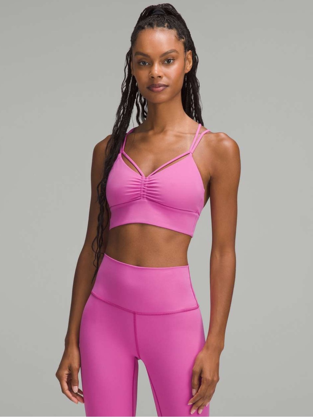 Lululemon Nulu Strappy V-Neck Yoga Bra